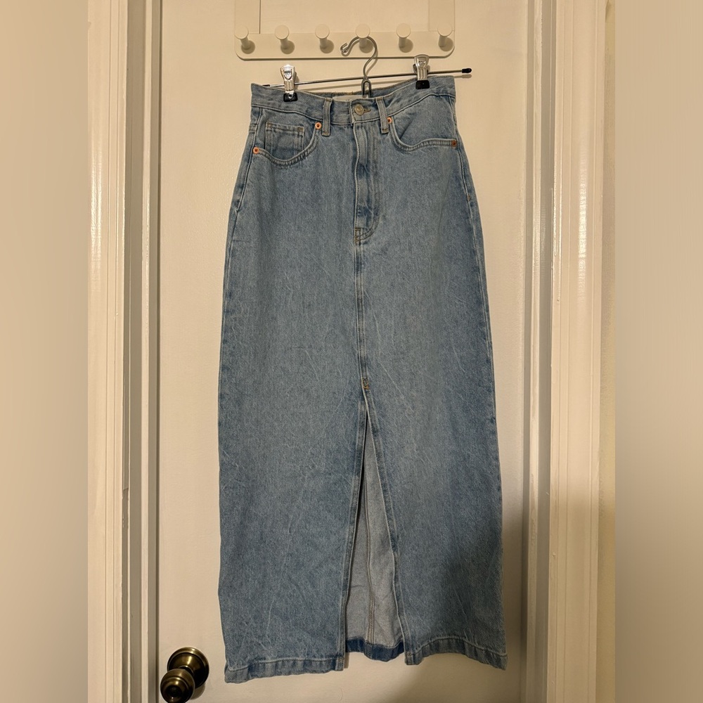 Mango denim dress